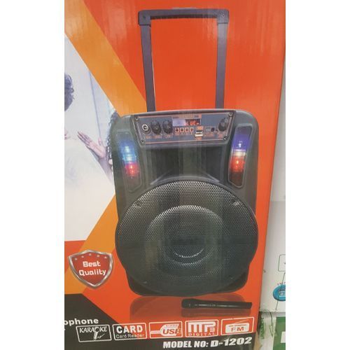 Haut-parleur Bluetooth étanche Extérieur Sans Fil, Home Cinéma Portable BT Haut-parleur + Micro