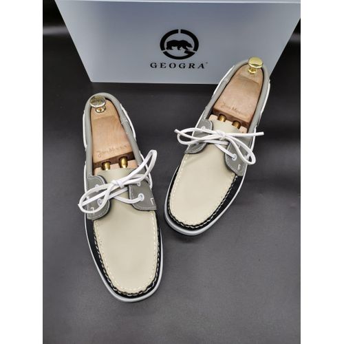 baladeuse homme en cuir multicolore