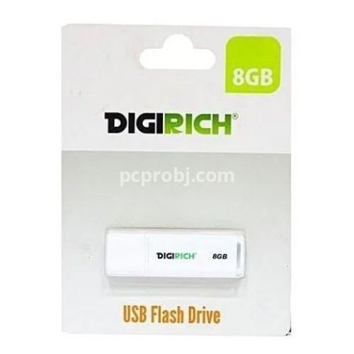 Clé USB Digirich 8GB Flash Drive Blanche Original