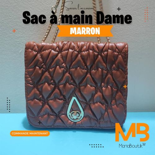 Sac à Main Jeune Dame - MARRON