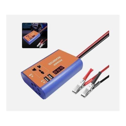 puisant Onduleur D'une Puissance De 200W, Qui Convertit Le Courant Continu (DC) 12V De La Batterie SOLAIRE , De Voiture Ou Du Bateau En Courant Alternatif (AC) 220V,F