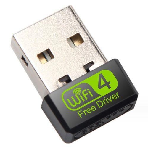 Mini Clé WiFi Adaptateur WiFi USB Sans Pilote pour Ordinateur Bureau
