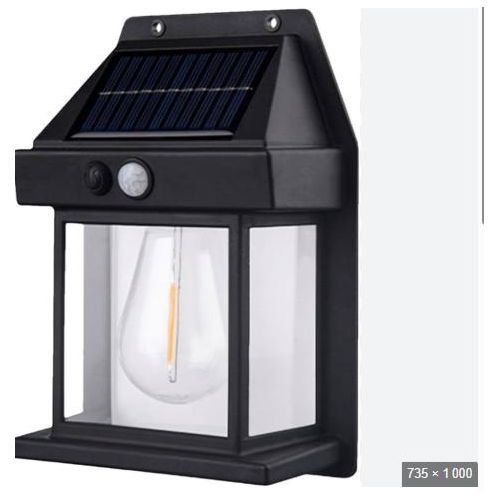 Lampe Solaire Extérieure avec Détecteur de Mouvement