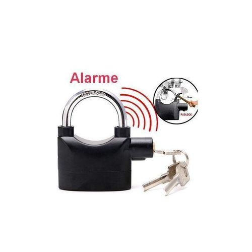 Cadenas Avec Alarme Ou Antivol Sonore 110 DB - Cadenas Anti-effraction