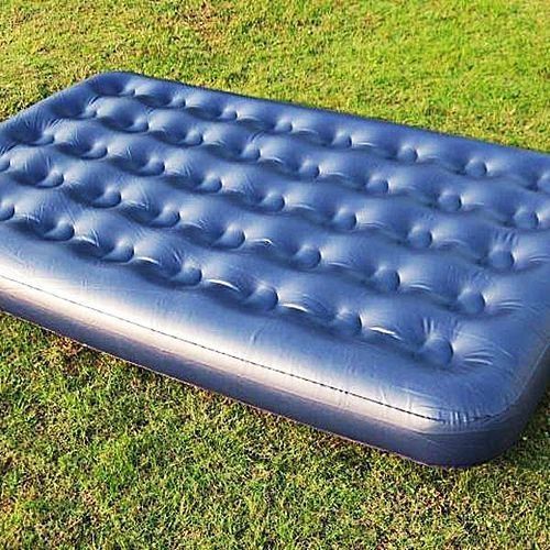 NOUVEAU Matelas Gonflable Portatif 02 Places Pour Exterieur Ou Interieur