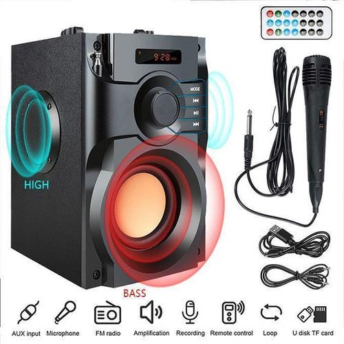 Enceinte Bluetooth - Stéréo basse 4 canaux FM - 25W