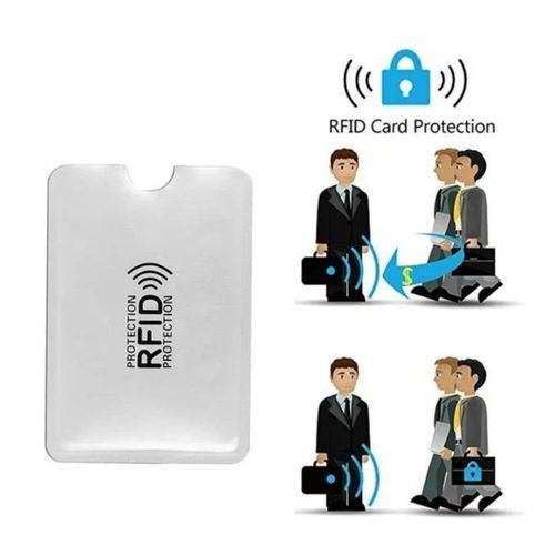 Lot De 2 Étuis De Protection Pour Cartes Bancaires Anti-Piratage RFID
