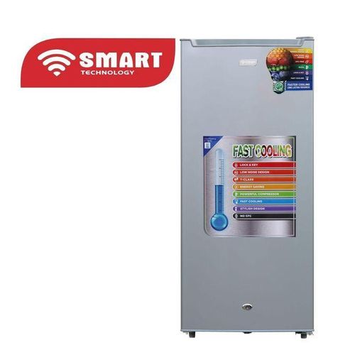 Congélateur Vertical 5 Tiroirs 155L (STCD-247K) - Gris / Avec Grille à L'arrière - Garantie 24 Mois