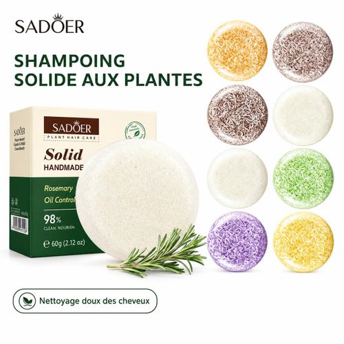 Shampoing solide au gingembre – Nettoyage des cheveux et du cuir chevelu
