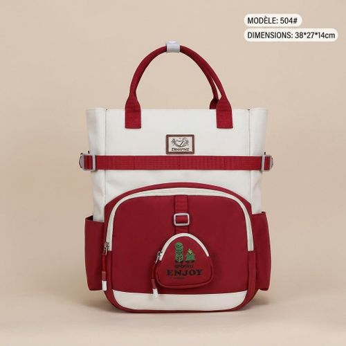Sac à dos d'école primaire Motif dessin animé, multicolore