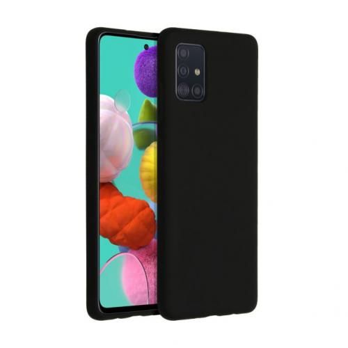 Coque En Silicone Galaxy A71 + 1 Antichoc 5D - Noir