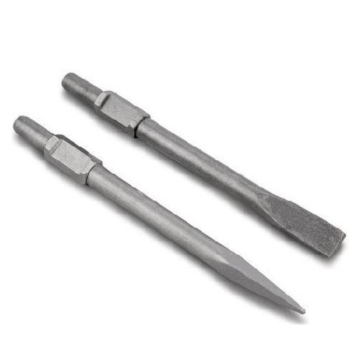 Burin Marteau Piqueur Demolition jeu de 2 Hex - 30x410mm