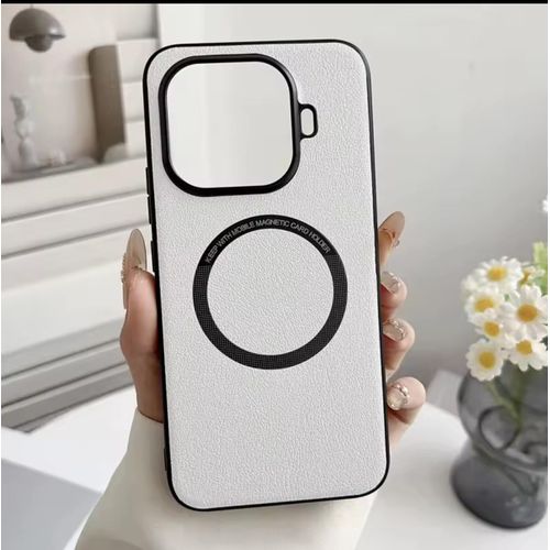 Coque Xiaomi 15T pro blanc magnétique