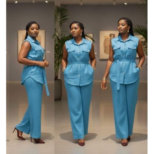 Ensemble Tunique Femme Manche Courte