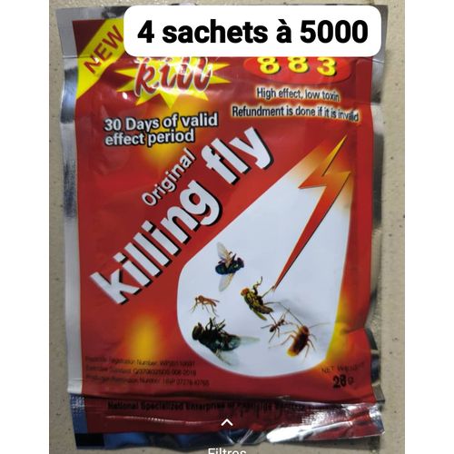 4 Sachet De Poudre Anti-cafards