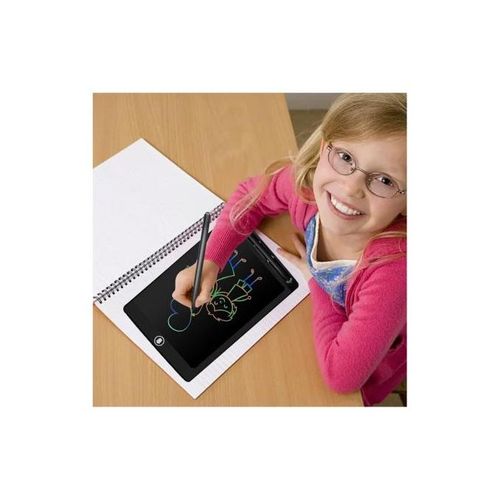 Tablette LCD 8.5" Ardoise Avec Stylet Et Verrouillage Des Touches