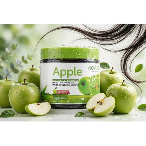 Masque capillaire base de pomme