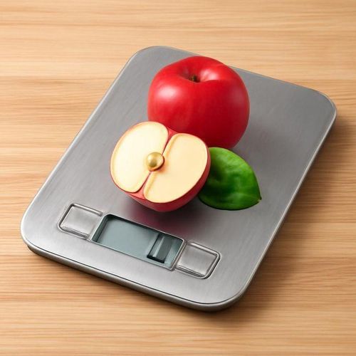 Balance de Cuisine Électronique Digitale en Acier / GRIS Capacité : 1 g à 5 kg