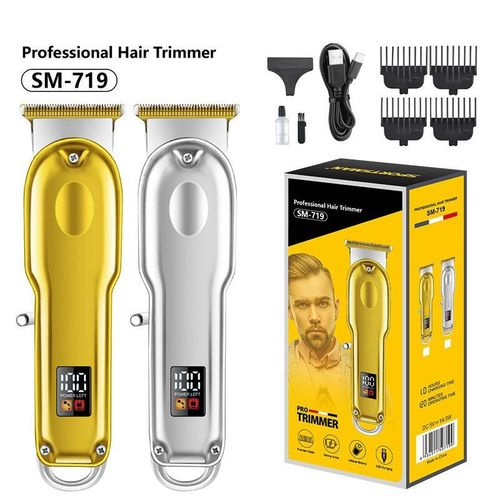 Tondeuse cheveux lectrique professionnelle lames en acier inoxydable