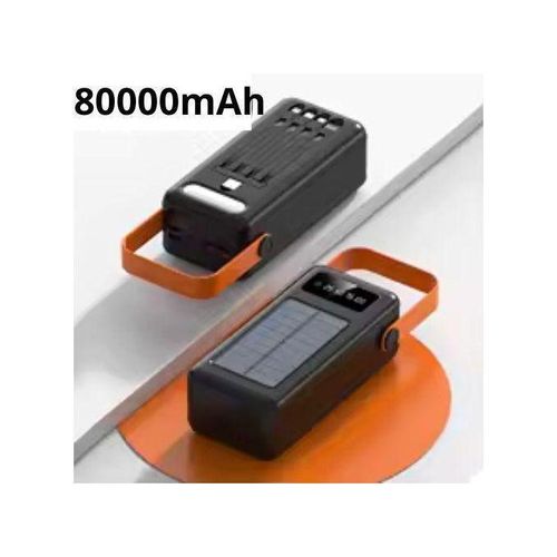 Powerbank Solaire 80000 Qui Se Recharge Avec Le Soleil