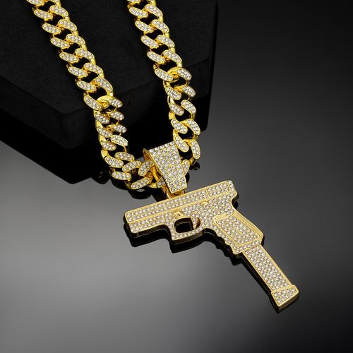 CHAINE DE LUX BLING BLING-OR