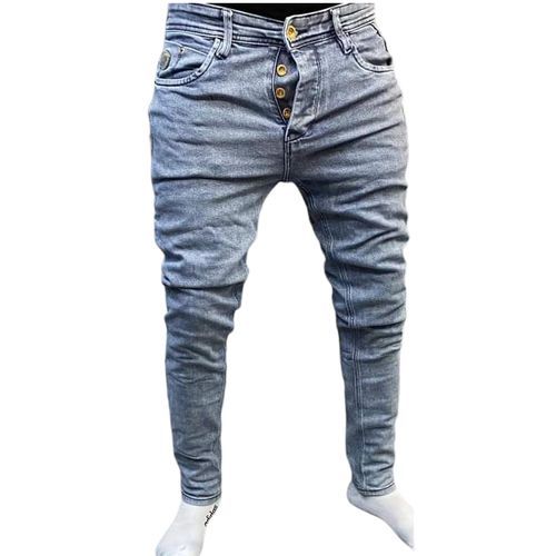 Pantalon Jeans Homme Bleu