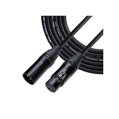 PUISSANT Câble De Micro XLR 5m Noir