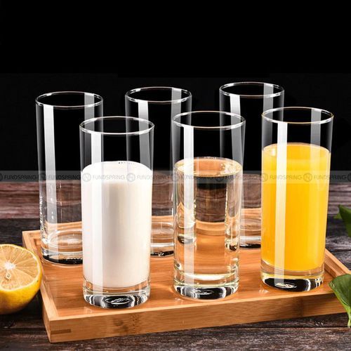 Verres à Eau/Jus Et Lait - Lot De 6 Pcs