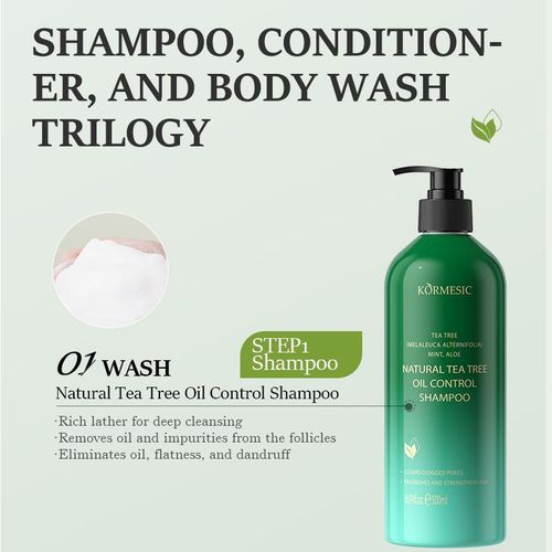 Shampoing naturel à l'huile d'arbre à thé 500 ml