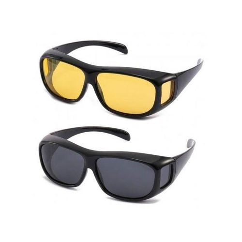 Lunettes De Soleil Polarisées à Vision Nocturne Pour Hommes Et Femmes, Protection Uv 400