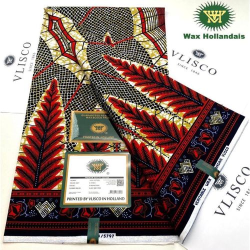 Pagne Hollandais Authentique ARAIGNÉE