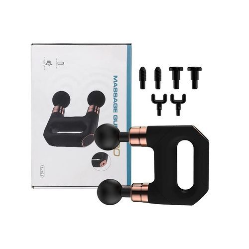 Masseur Corporel à Double Percussion Massage Gun Pro SL-821-noir