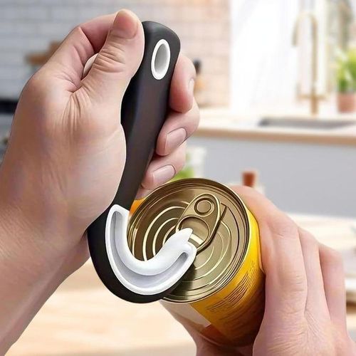 Ouvre-boîte ergonomique – Ouverture facile des bocaux et boîtes de conserve d'une seule main