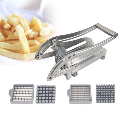 Coupe-légumes multifonction en acier inoxydable 430 – Découpe rapide en bâtonnets pour pommes de terre et légumes
