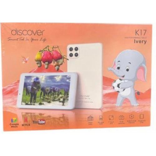 Tablette Professionnelle Discov K17, Android 12, RAM 8GB ROM 512GB - SIM 5G et Double Camera