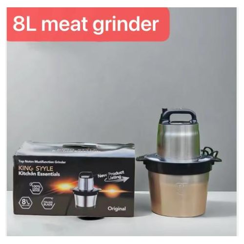 Machine à Piler Foutou, Hachoir 8L, 2500W