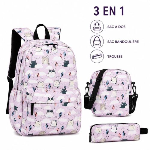 Sac Scolaire 3-en-1