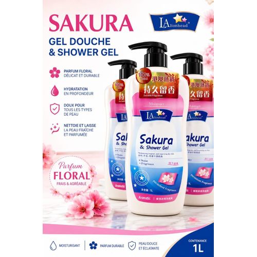 Gel douche hydratant