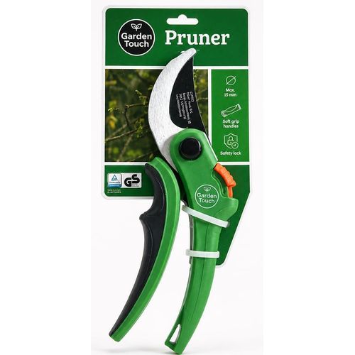 Sécateur GARDEN TOUCH , haute qualité pour jardiner et tailler les petits arbuste, plantes, les herbes et fleurs, cisailles à fleurs de jardin. jusqu'à 15 mm epaisseur.Ciseaux de jardinage. Importation FRANCE