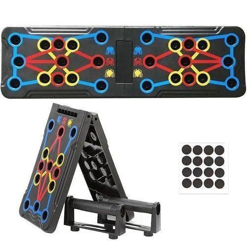 Planche de musculation multifonction – Push Up Board avec poignées et élastiques