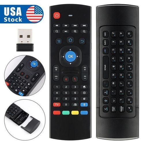 Télécommande Pour PC/Android TV Clavier Sans Fil MX3 Air Fly Mouse, 2.4GHz