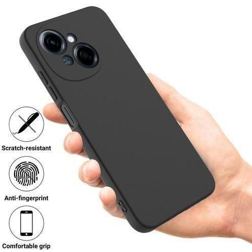 Coque en silicone compatible Pour Tecno Pop 9 - Noir