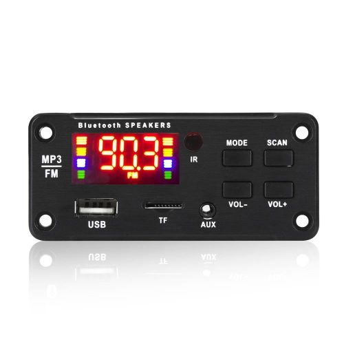 Lecteur MP3 de voiture écran couleur JX-916BT 12V 50W - Noir
