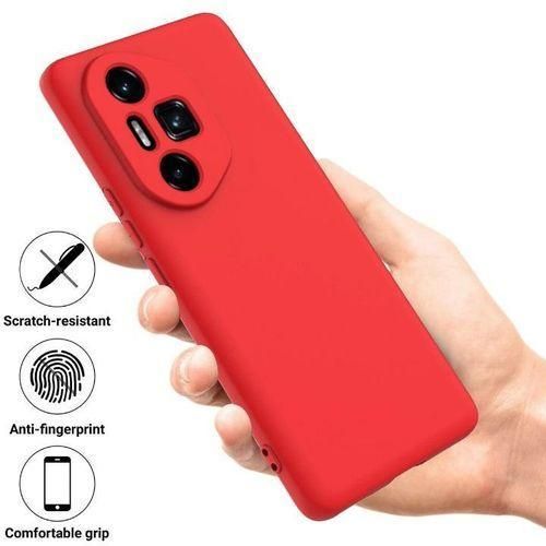 Coque en silicone compatible Honor 300 ultra / 300 pro - Rouge