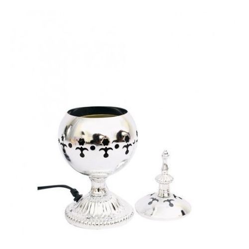 Encensoir Electrique Argent Arrondi