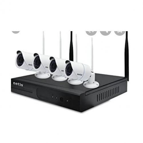 Netis 4CH Wireless IP Caméra Sans Fil & NVR Security Kit