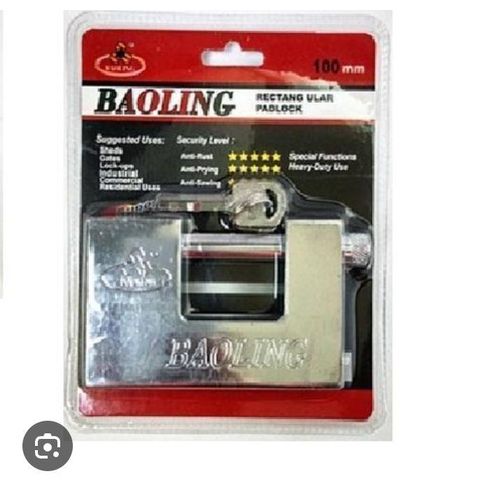 cadenas rectangulaire en acier inoxydable