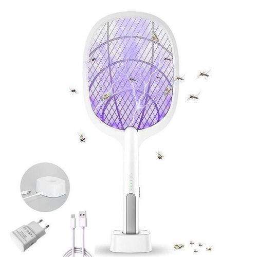 Raquette électrique Rechargeable Anti-moustique Et Insectes