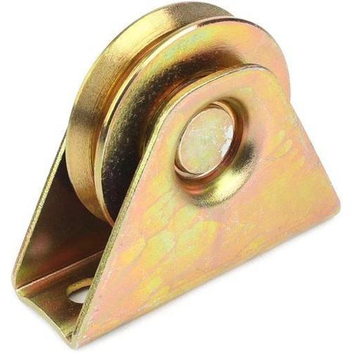 Roue De Rail En Acier à Rainure Rouleau De Porte Coulissante Rapide 4pcs88mm sur132mm