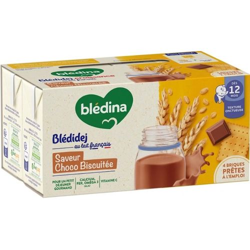 Blédidej Croissance Choco-Biscuité Repas bébé Dès 12 Mois